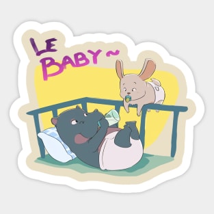 Le baby Sticker